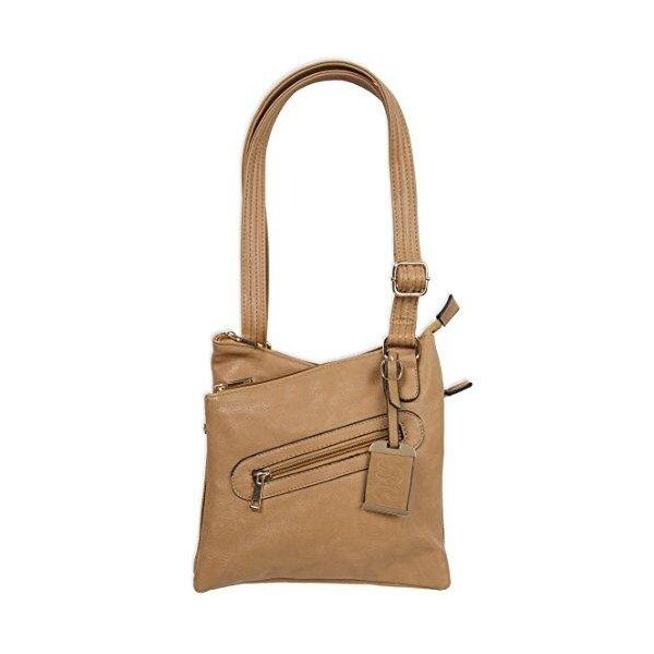 Bulldog Concealed Carry Purse Cross Body Style WHolster Tan BDP032 Zoro